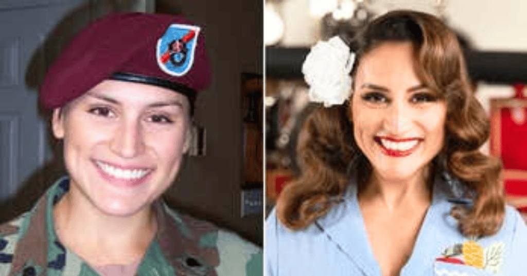 Army Veteran ‘Xena’ Trades Combat Gear for Pinup Glamour