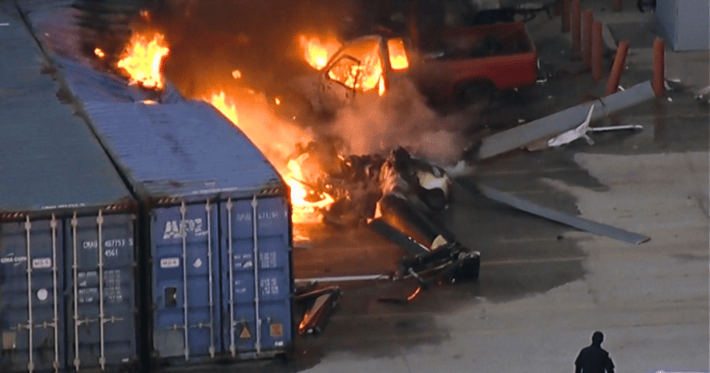 3 Dead After News Helicopter Crashes in Los Angeles