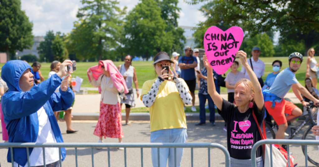 Pro-China Network Triggers Coast-to-Coast Protests