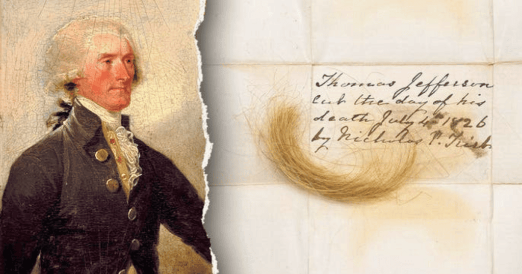 DNA From Thomas Jefferson's Hair Settles Historic Debate
