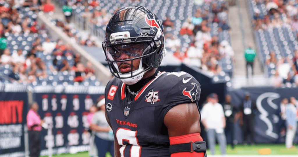 NFL Warns Azeez Al-Shaair Over Eye-Black Message