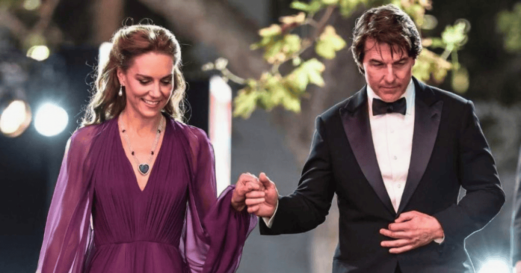 Tom Cruise Sparks Royal Protocol Debate With Kate Middleton