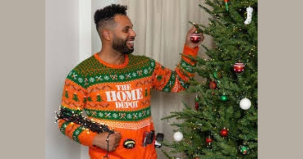 Home Depot Unveils Tool-Filled Holiday Sweater