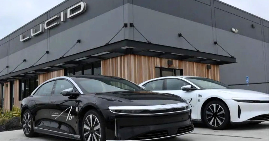 Lucid EV Sales Slide as Production Cuts Signal Alarm