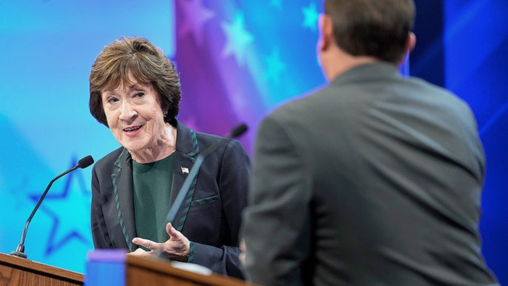 Maine Debate Erupts as Jackson Tells Collins to Shut Up